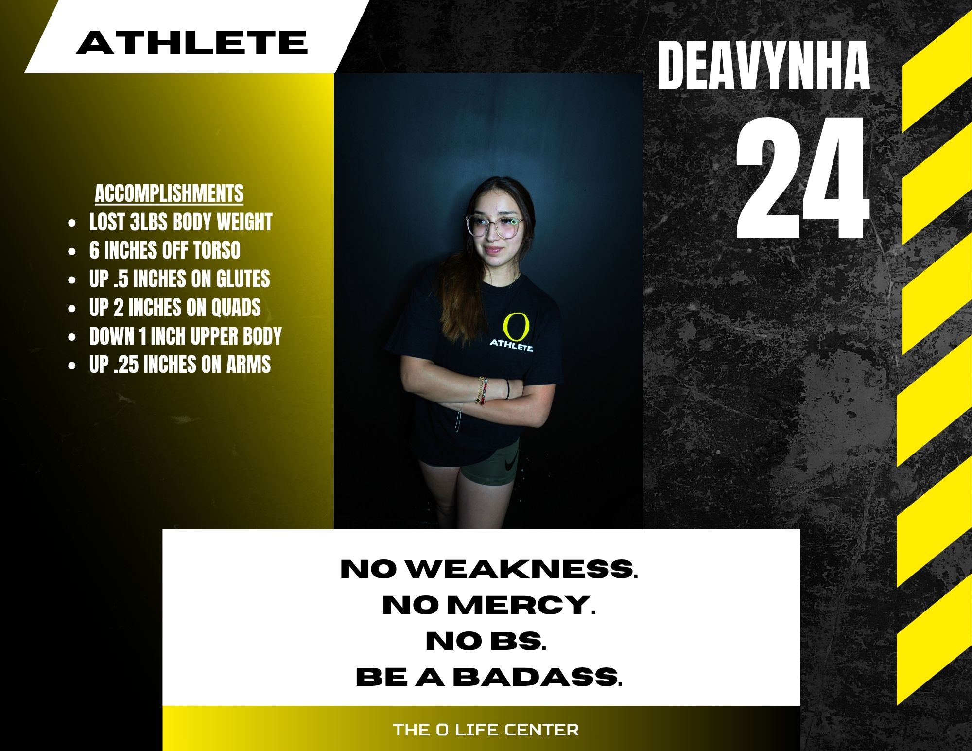 Deavynha · 24 — O Life Athlete feature