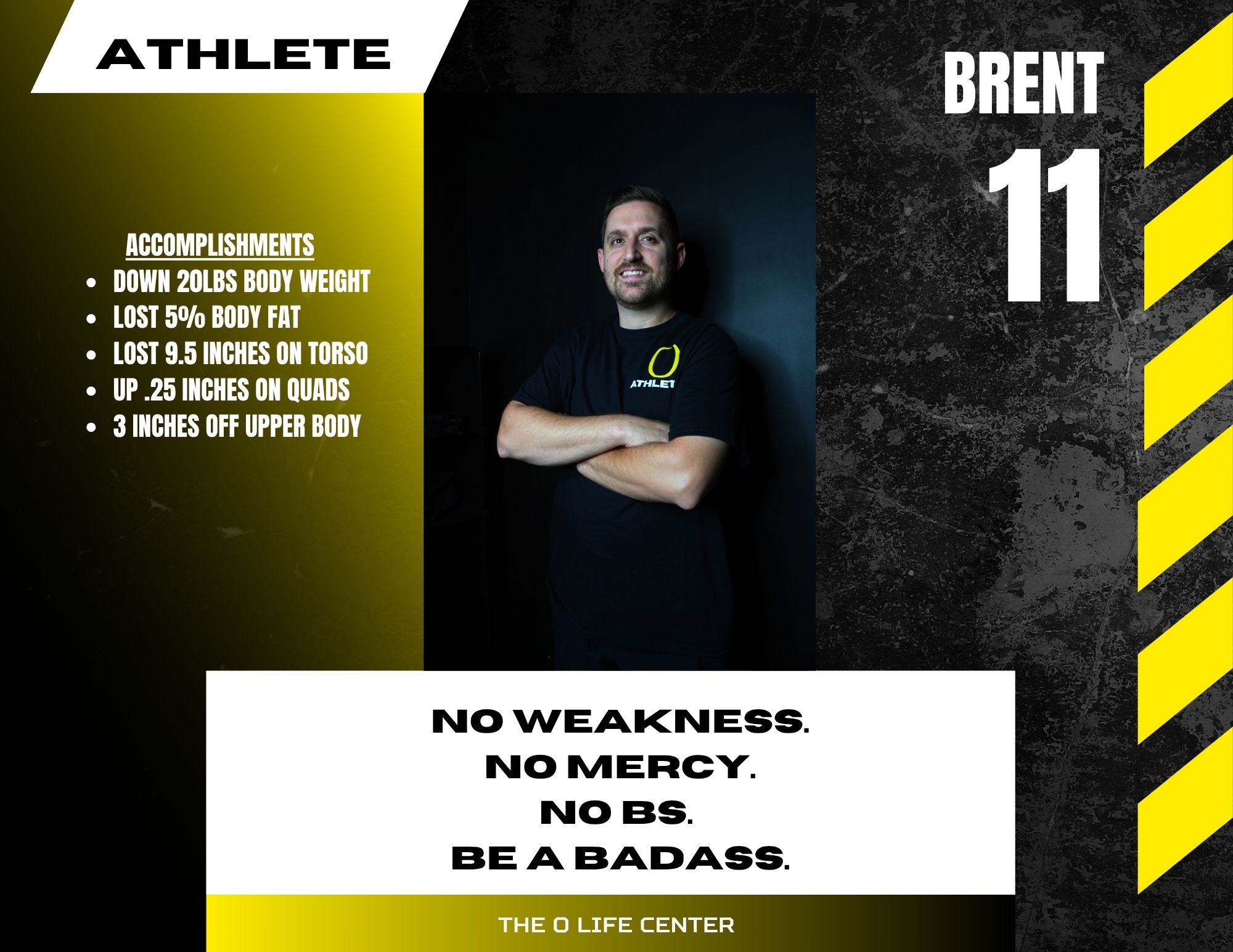 Brent · 11 — O Life Athlete feature