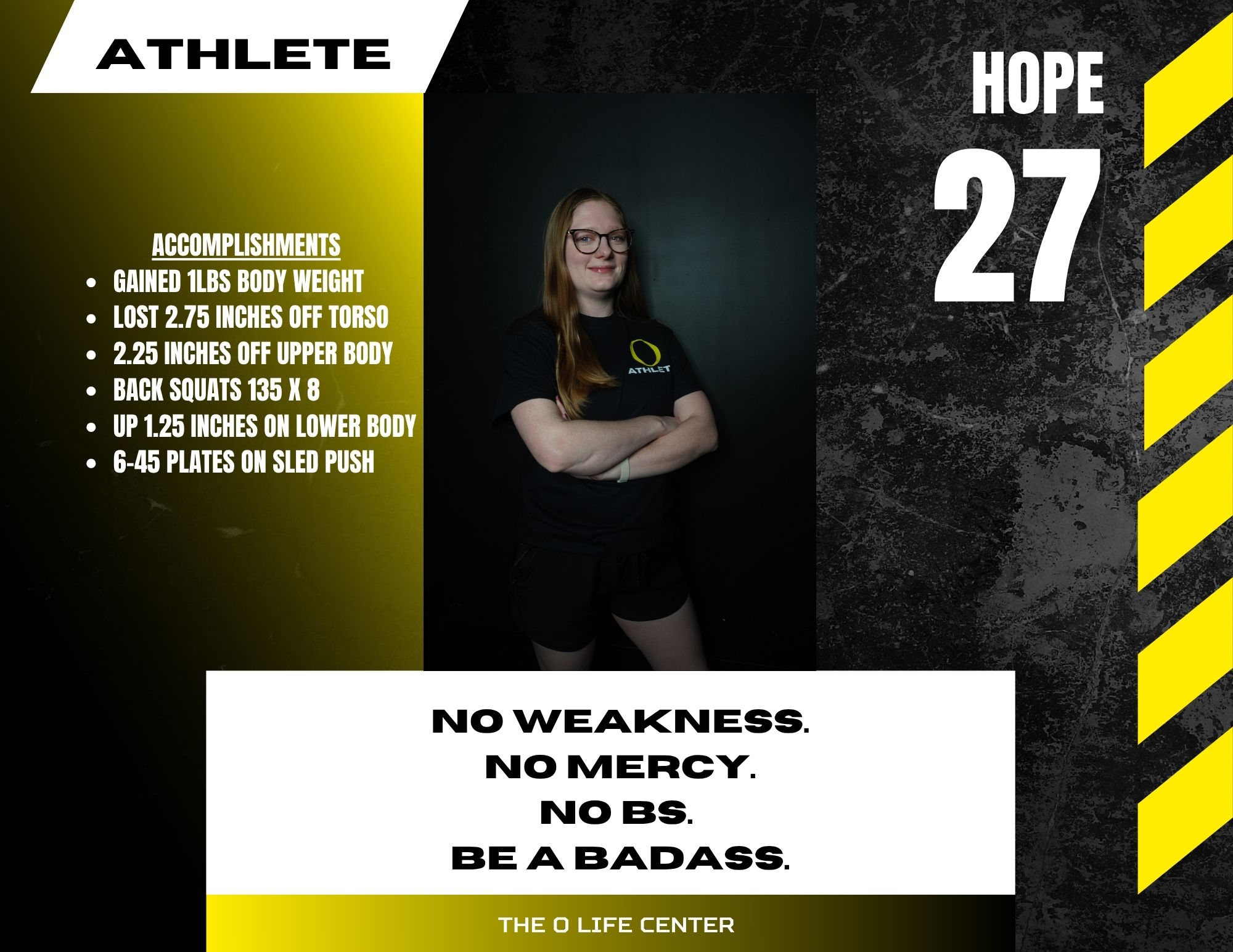 Hope · 27 — O Life Athlete feature