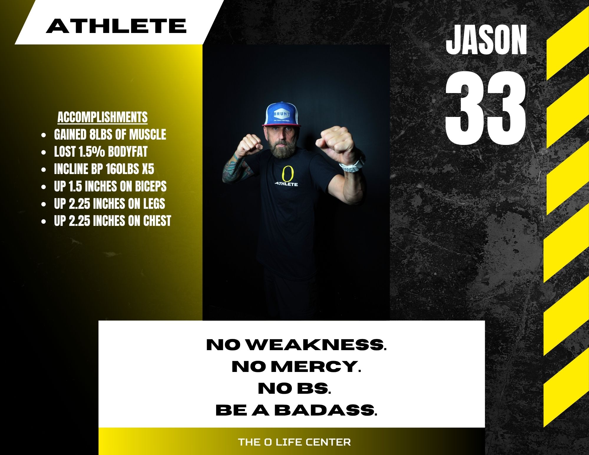 Jason · 33 — O Life Athlete feature