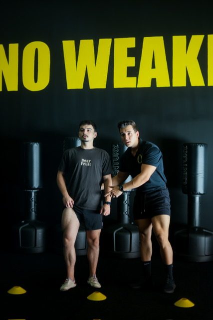 Private one-on-one personal training session at The O Life Center studio in Little Elm, TX